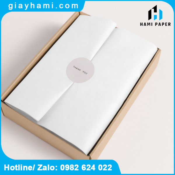 Xưởng Giấy HAMI: Cung Cấp Giấy Gói Áo Cắt Sẵn Theo Kích Thước Yêu Cầu