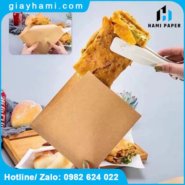 Giấy gói thức ăn nhanh