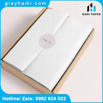 Xưởng Giấy HAMI: Cung Cấp Giấy Gói Áo Cắt Sẵn Theo Kích Thước Yêu Cầu