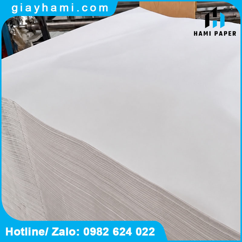 Giấy kraft trắng gói thực phẩm