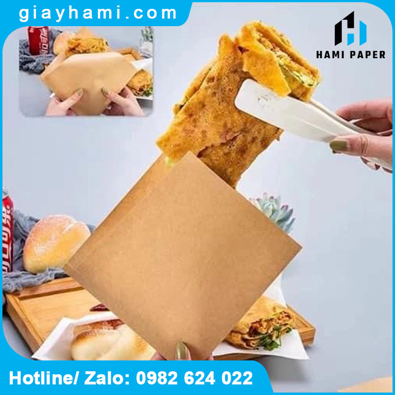 Giấy gói thức ăn nhanh