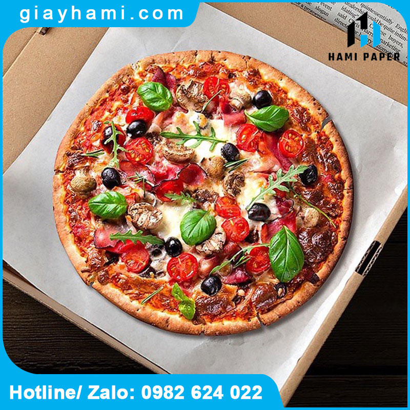 Giấy lót bánh pizza